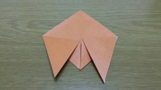 セミの折り方4-3